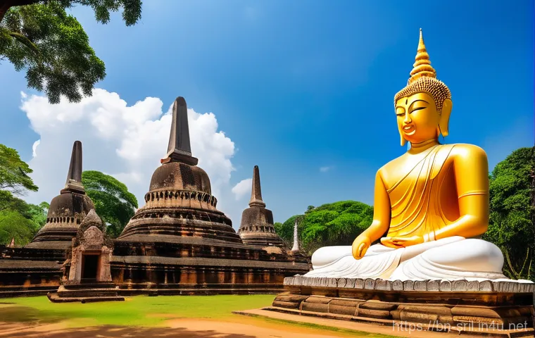 스리랑카 고고학 탐구 - "An epic, panoramic view of the ancient Sigiriya rock fortress in Sri Lanka. The majestic Lion's Paw... 스리랑카 고고학 탐구 - "An epic, panoramic view of the ancient Sigiriya rock fortress in Sri Lanka. The majestic Lion's Paw...
